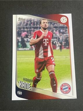 2025/26 Topps UEFA Club Competitions #182 Harry Kane FC Bayern Base Card